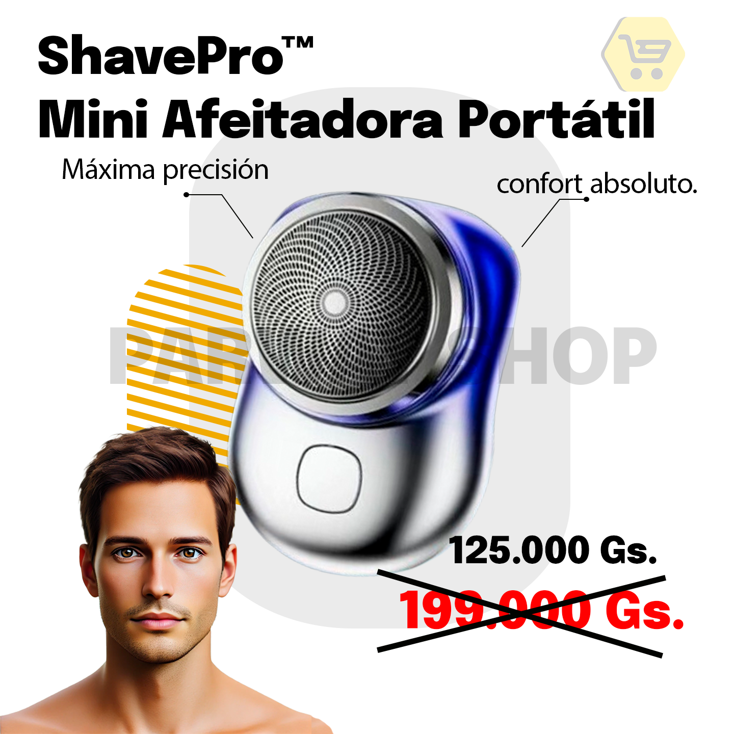 Mini Afeitadora Portátil ShavePro™